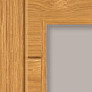 Palomino Oak Clear Glazed Pre-Finished Internal Door