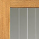 Thames Oak 1 Light Pre-Finished Internal Door