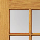 Thames Oak 6 Light Pre-Finished Internal Door