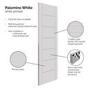 Palomino White Primed Internal Fire Door