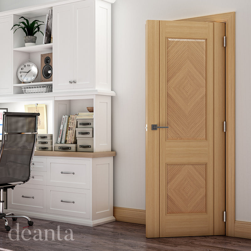 Kensington Prefinished Oak Internal Door