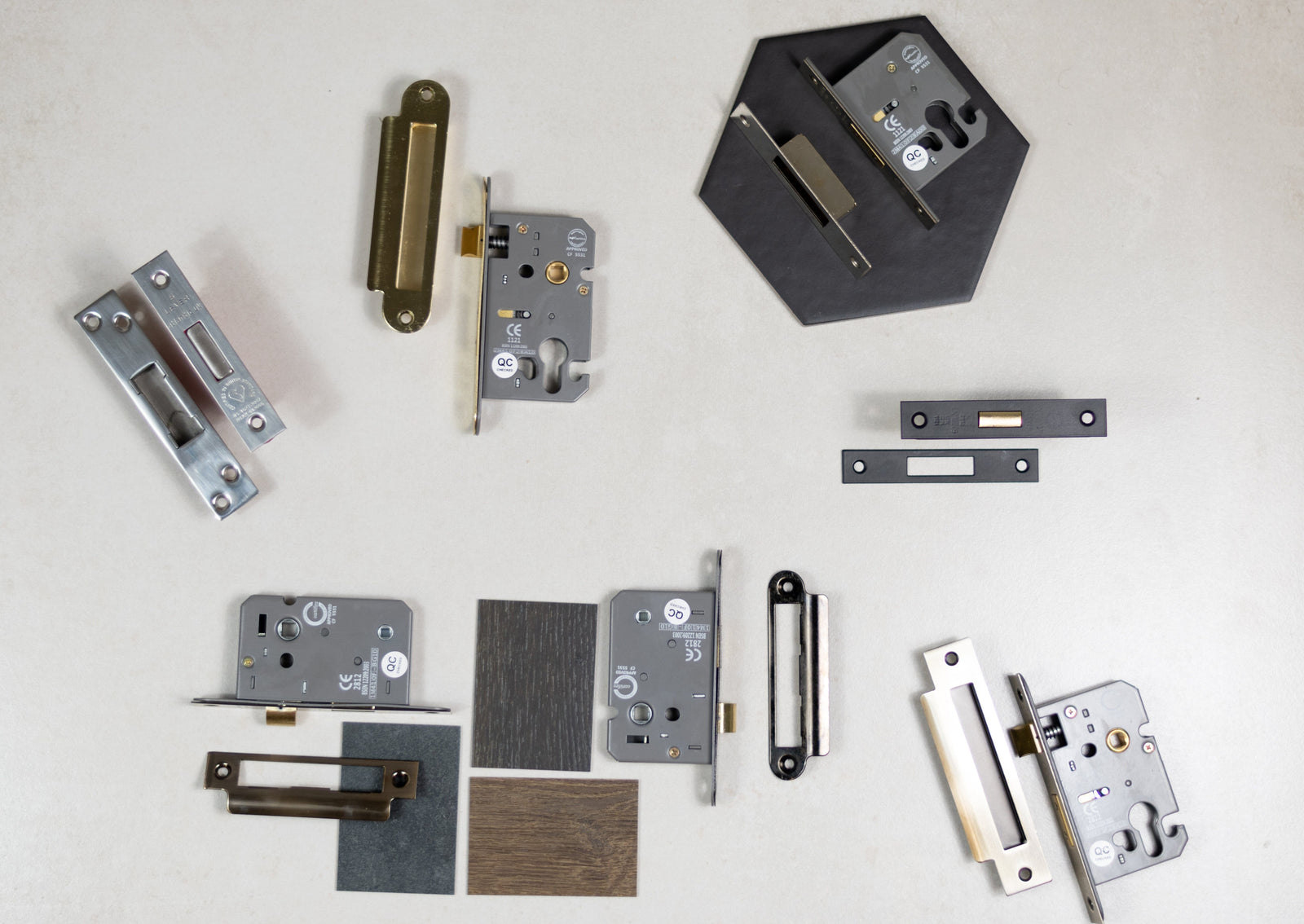 Atlantic 3 Lever Key Deadlock 2.5" in Antique Brass Deadlock Atlantic 