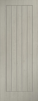 Light Grey Laminate Cottage Pre-Finished Internal Fire Door FD30 Internal Fire Door LPD Doors 