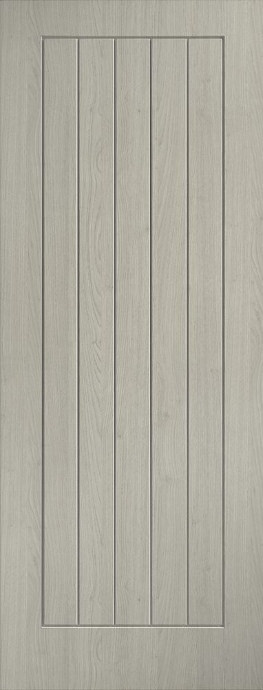 Light Grey Laminate Cottage Pre-Finished Internal Fire Door FD30 Internal Fire Door LPD Doors 