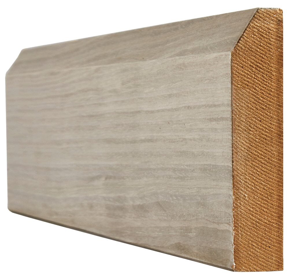 Light Grey Chamfered Pre-Finished Skirting Skirting LPD Doors 