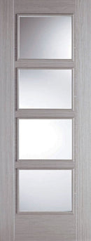 Light Grey Vancouver 4 Light Pre-Finished Internal Door Internal Door LPD Doors 