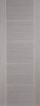 Light Grey Vancouver 5 Panel Pre-Finished Internal Fire Door FD30 Internal Fire Door LPD Doors 