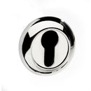 Mediterranean Euro Escutcheon Round C Rose