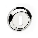 Mediterranean Key Escutcheon Round C Rose