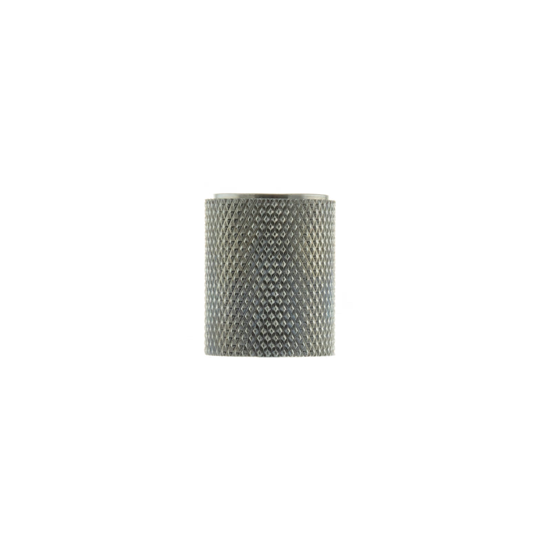 Millhouse Brass Watson Cylinder Knurled Cabinet Knob Concealed Fix