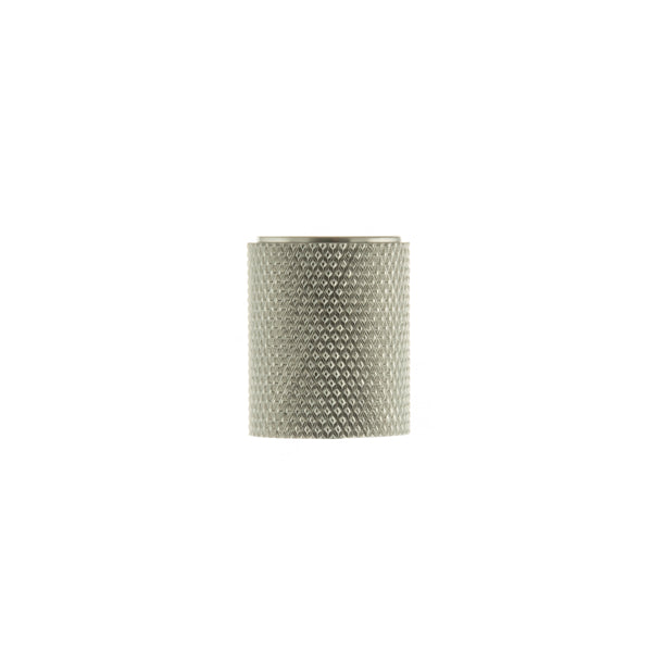 Millhouse Brass Watson Cylinder Knurled Cabinet Knob Concealed Fix