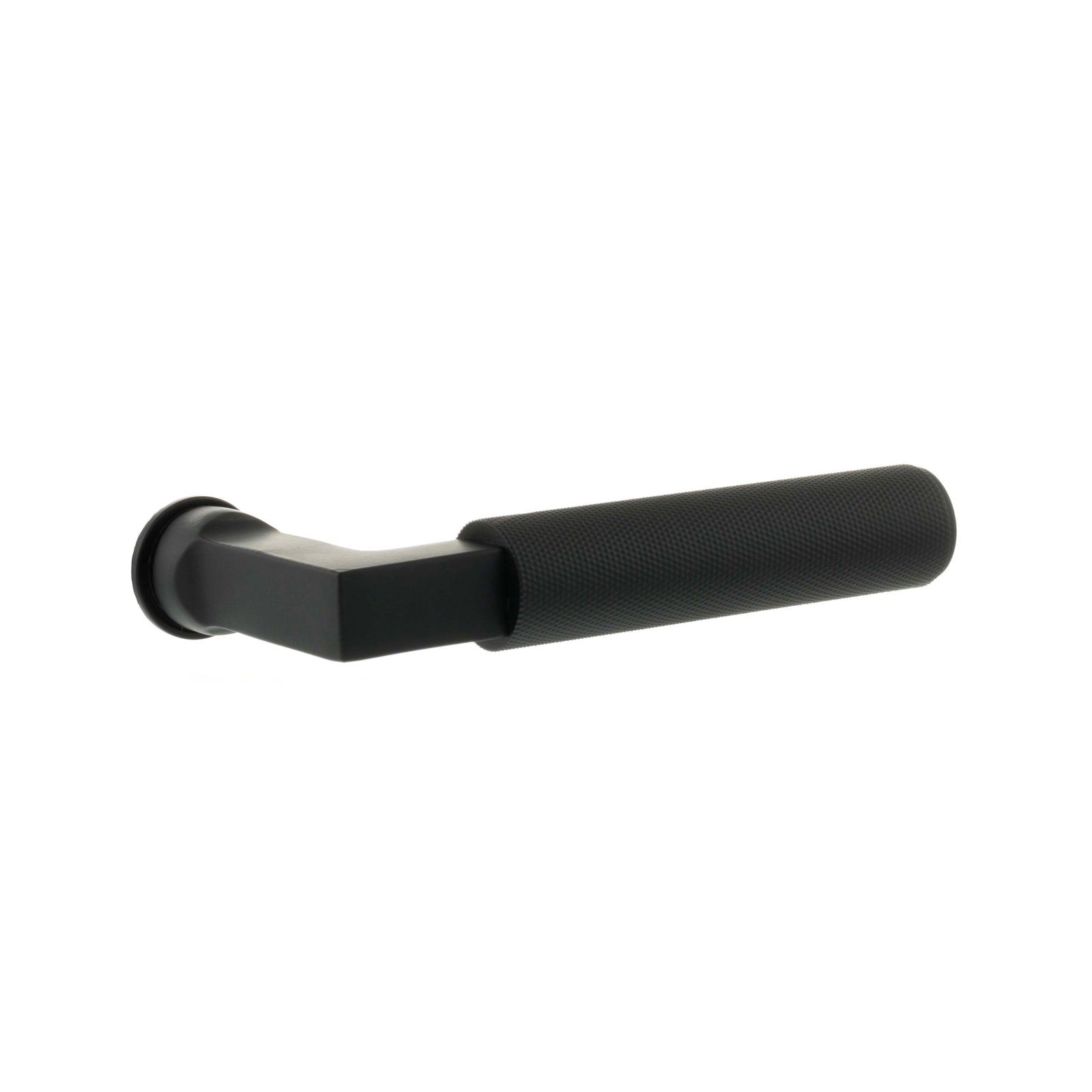 Millhouse Brass Cartwright Lever Door Handle on Concealed Round Rose