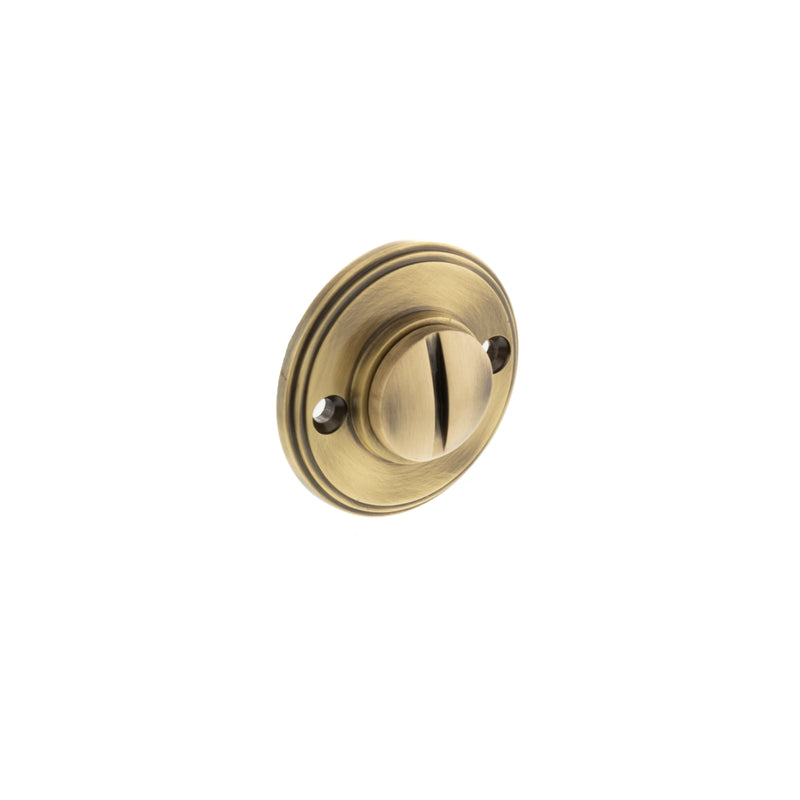 Millhouse Brass Solid Brass Oval WC Turn and Release