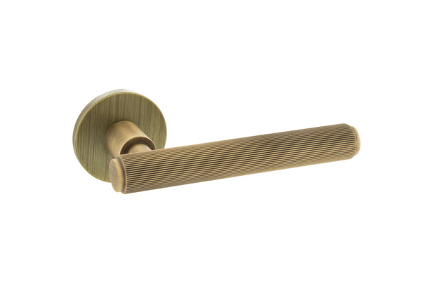 Millhouse Brass Stephenson Designer Lever 5mm Slimline Round Rose