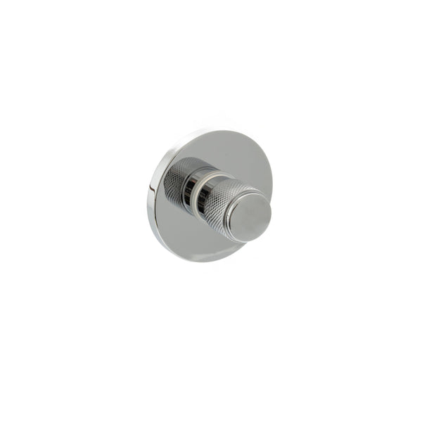 Millhouse Brass Knurled WC Turn and Release 5mm Slimline Round Rose