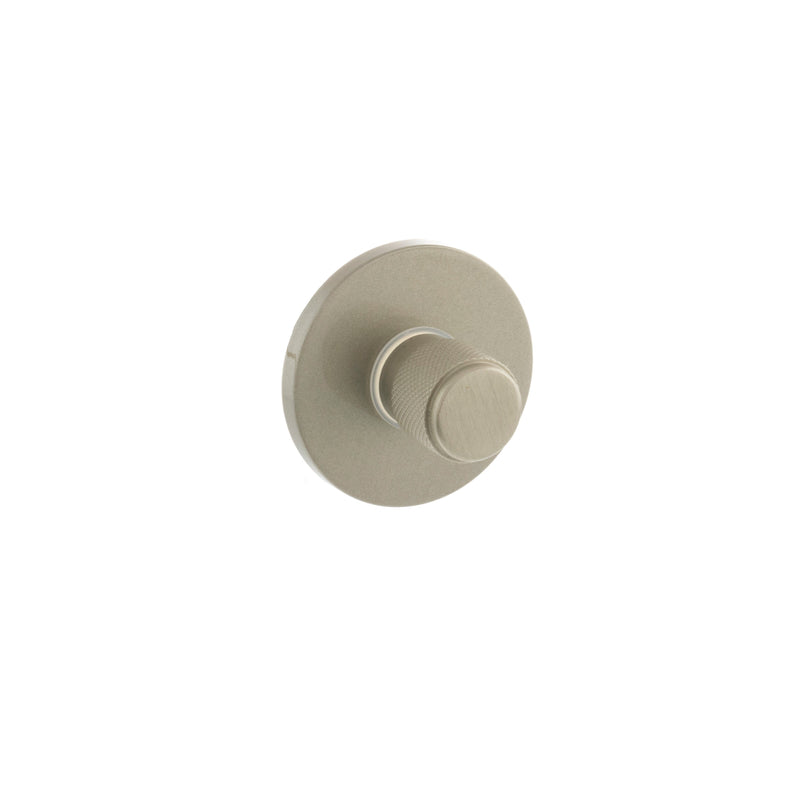 Millhouse Brass Knurled WC Turn and Release 5mm Slimline Round Rose