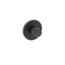 Millhouse Brass Knurled WC Turn and Release 5mm Slimline Round Rose Bathroom Lock Atlantic Each Urban Dark Bronze 