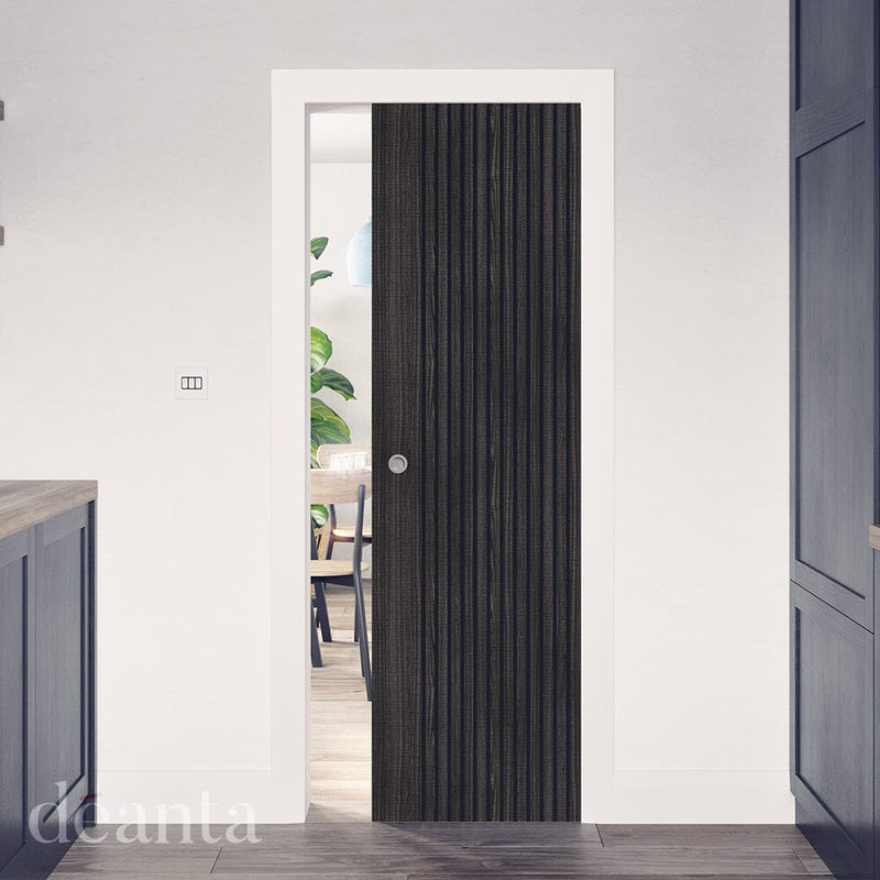 Malmo Dark Grey Ash FD30 FSC Internal Fire Door