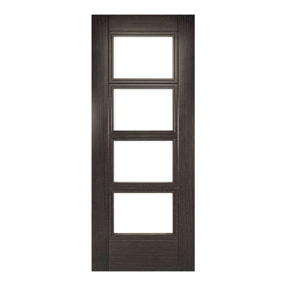Montreal Dark Grey Ash Glazed Internal Door Internal Door Deanta 