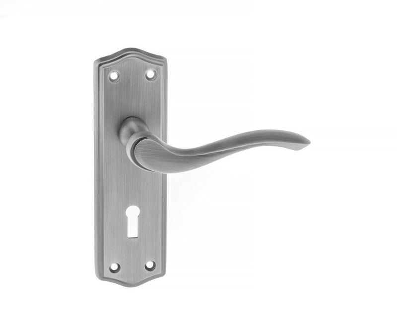 Old English Warwick Key Lever Backplate (Latch & Hinges Included)