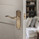 Old English Warwick Key Lever Backplate