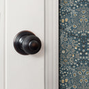 Old English Ripon Solid Brass Reeded Mortice Knob Concealed Fix Rose