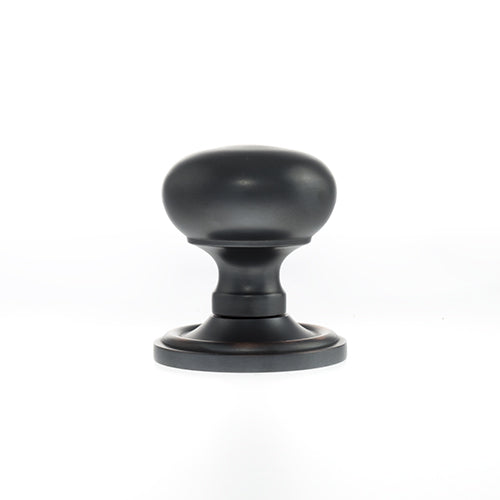 Old English Harrogate Solid Brass Mushroom Mortice Knob Concealed Fix Rose (Latch & Hinges Included)