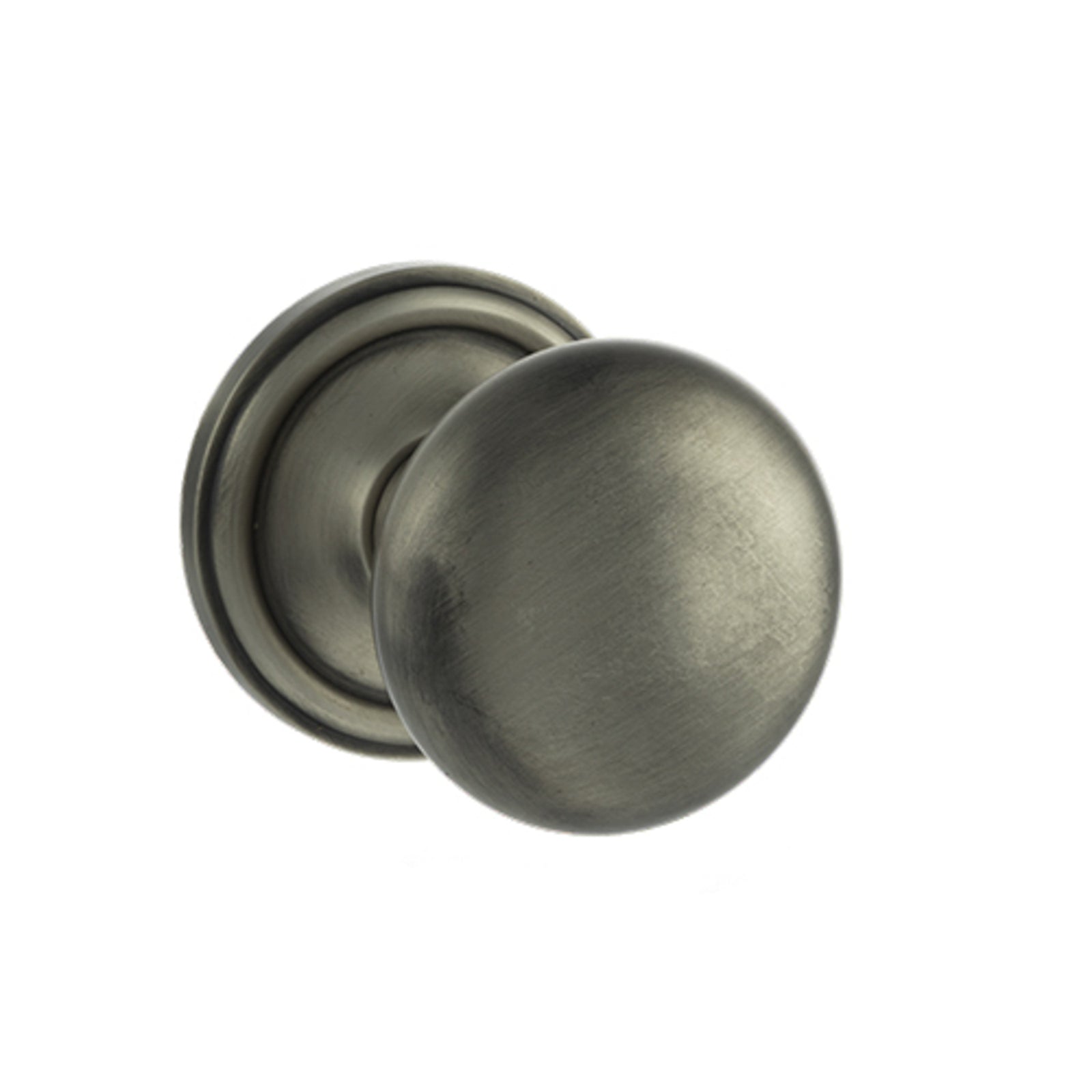 Old English Harrogate Solid Brass Mushroom Mortice Knob Concealed Fix Rose