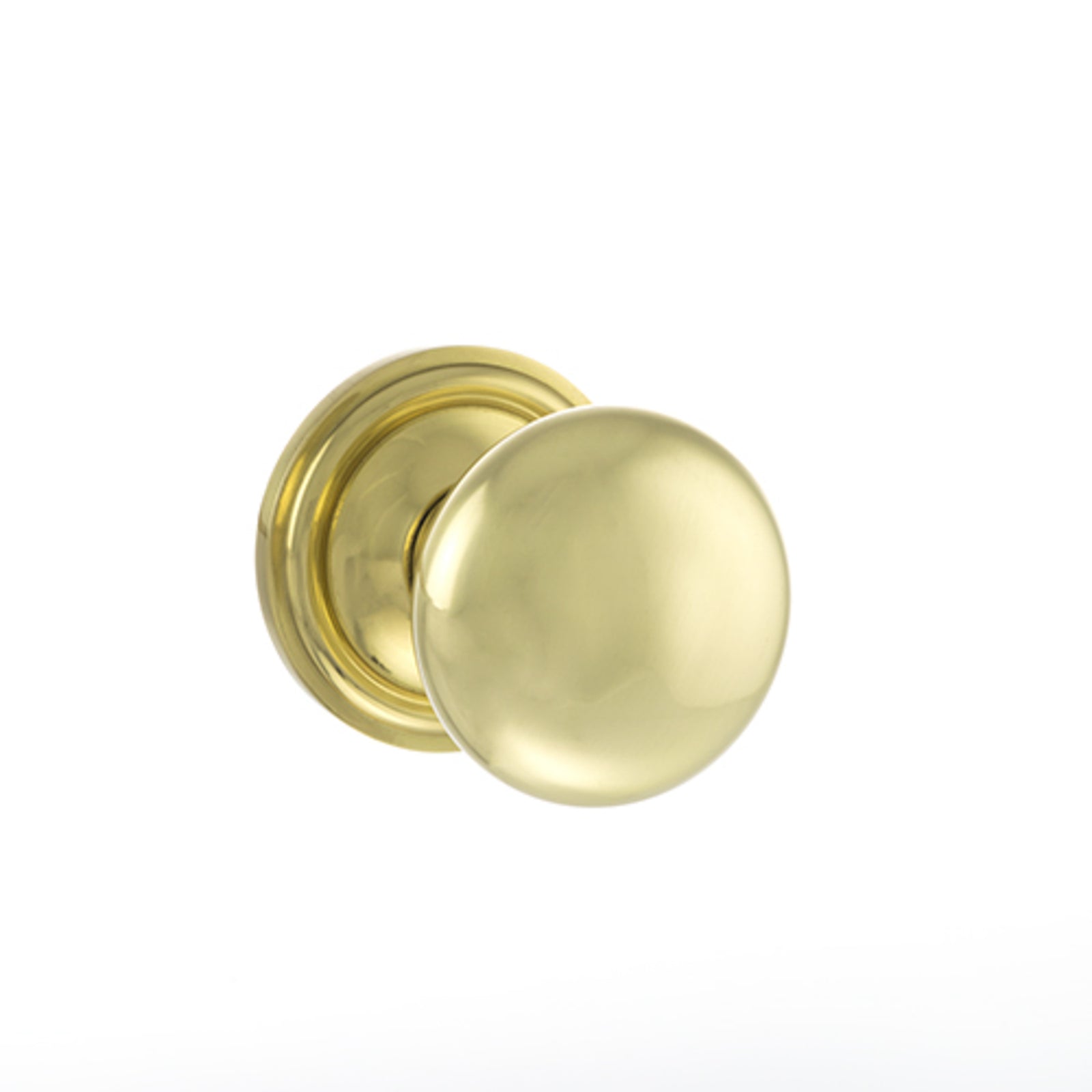 Old English Harrogate Solid Brass Mushroom Mortice Knob Concealed Fix Rose