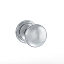 Old English Harrogate Solid Brass Mushroom Mortice Knob Concealed Fix Rose