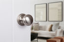 Old English Harrogate Solid Brass Mushroom Mortice Knob Concealed Fix Rose (Latch & Hinges Included) Mortice Knob Atlantic 