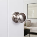 Old English Harrogate Solid Brass Mushroom Mortice Knob Concealed Fix Rose