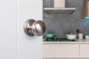 Old English Harrogate Solid Brass Mushroom Mortice Knob Concealed Fix Rose (Latch & Hinges Included) Mortice Knob Atlantic 