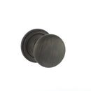 Old English Harrogate Solid Brass Mushroom Mortice Knob Concealed Fix Rose