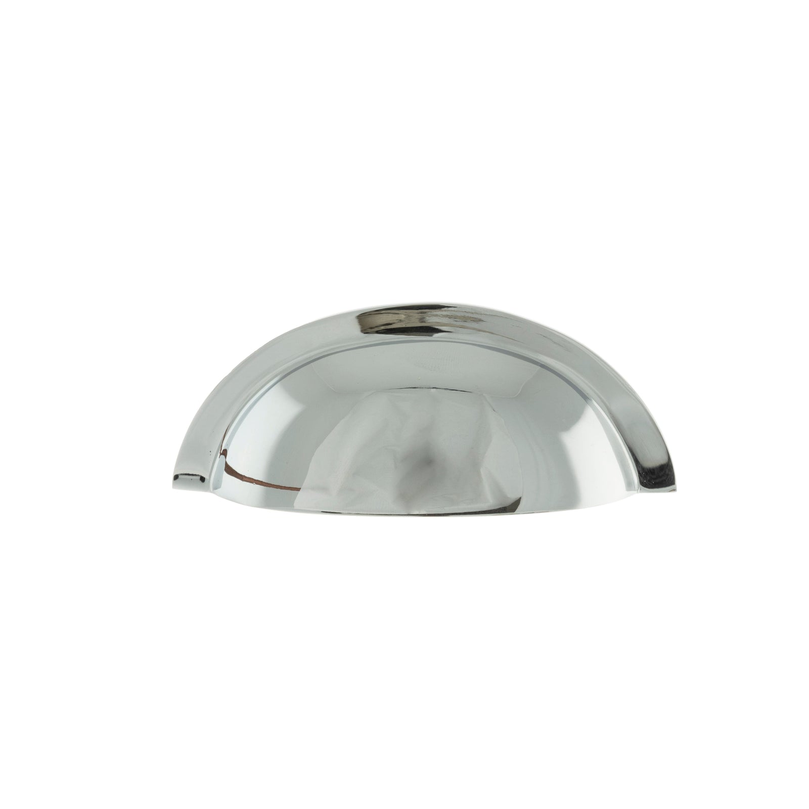 Old English Winchester Solid Brass Cabinet Cup Pull Concealed Fix Cabinet Pull Atlantic Each Polished Chrome 