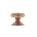 Old English Lincoln Solid Brass Victorian Cabinet Knob Concealed Fix