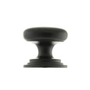Old English Lincoln Solid Brass Victorian Cabinet Knob Concealed Fix (Latch & Hinges Included) Door Knob Atlantic 38mm Matt Black 