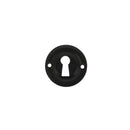 Old English Solid Brass Open Key Hole Escutcheon