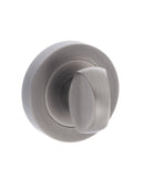 Old English WC Turn and Release Bathroom Lock Atlantic Each Matt Gun Metal 