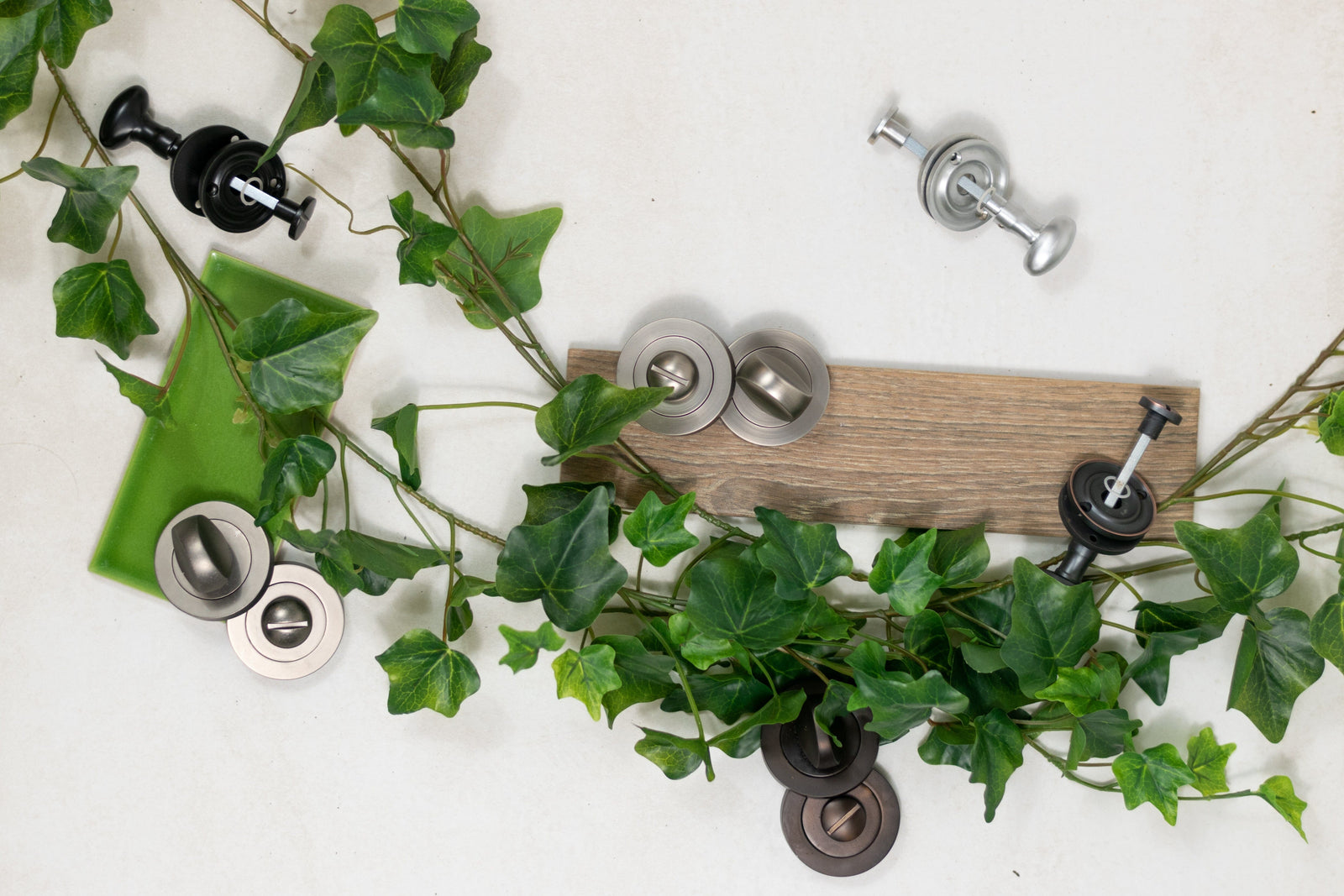 Old English WC Turn and Release in Antique Brass Bathroom Lock Atlantic 