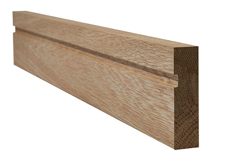 Oak Architrave Single Groove Architrave