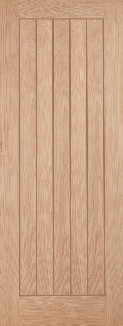 Oak Belize Unfinished Internal Fire Door FD30