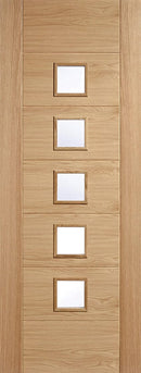 Oak Carini 5 Light Pre-Finished Internal Door Internal Door LPD Doors 