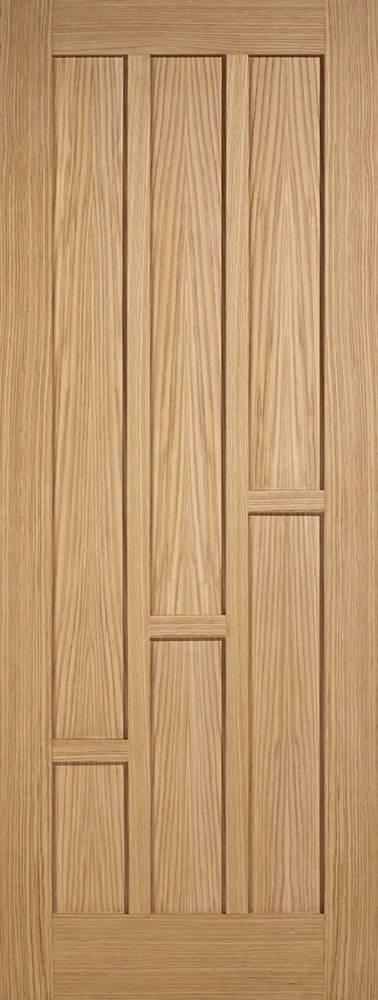 Oak Coventry Unfinished Internal Fire Door FD30