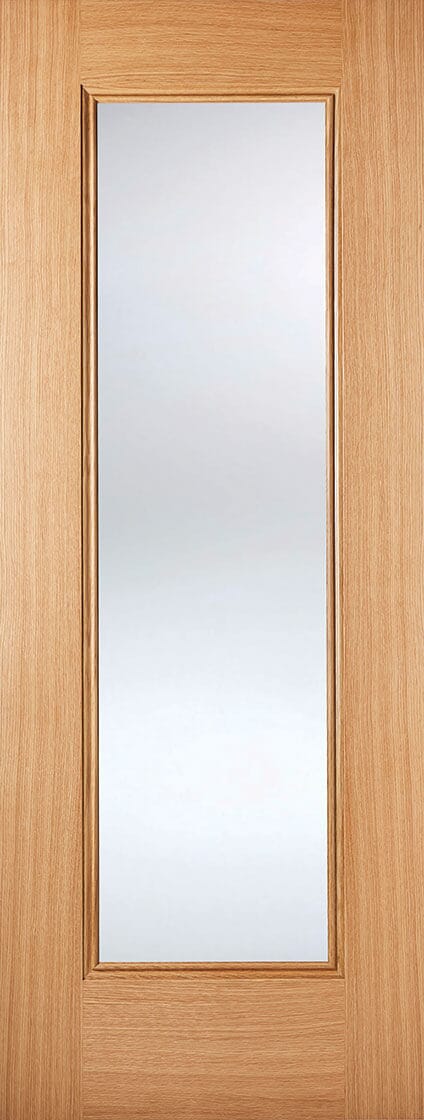Oak Eindhoven Glazed 1 Light Pre-Finished Internal Door Internal Door LPD Doors 