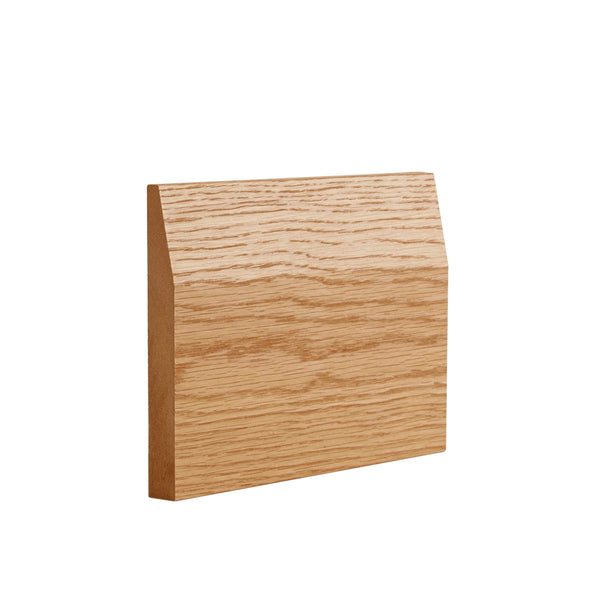 Oak Half Splayed Skirting Skirting Deanta 