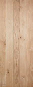 Oak Ledged Unfinished Internal Door Internal Door LPD Doors 