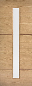 Oak Lille Glazed 1 Light Pre-Finished Internal Door Internal Door LPD Doors 