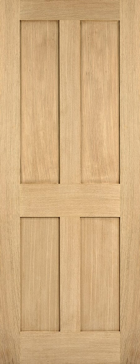 Oak London Unfinished Internal Door Internal Door LPD Doors 