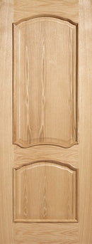 Oak Louis RM2S Unfinished Internal Door Internal Door LPD Doors 